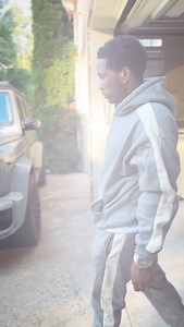 ChilliN 😎- @fashionnova @novamen Tyson Heavyweight Oversized Striped Hoodie - Heather Grey Tyson Heavyweight Striped Jogger - Heather Grey | mendeecees