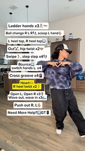 Love the vibe of this dance and songgg 😌🔥 hope this helps, I wanna vibe and see everybody’s vids !❤️ DC: @trueno 💫 #realgangstalove #trueno #dancechallenge #dancetutorial | Groovetime