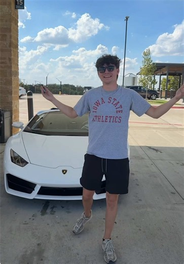 my new lambo huracan #larp #lambo #cars #aura #fyp | car