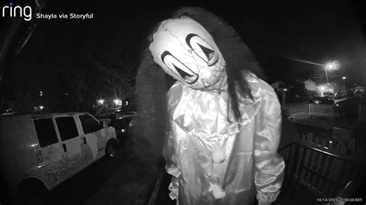 Police search for Halloween mask-wearing trio who terrorized family