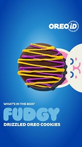 Easter cookies boxes, ready to gift! Chocolate-dipped and fudge-drizzled OREO cookies decorated for the holiday. | OREO