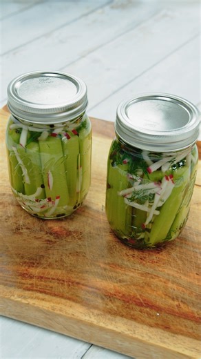 Making pickled celery is easier than you think and totally worth it! 😍 Just a few simple ingredients, a quick brine, and boom: You've got a crunchy, zesty snack ready to level up everything from salads to sandwiches. | Dandy Fresh Produce