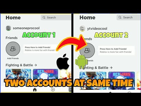 HOW TO PLAY WITH TWO ACCOUNTS AT THE SAME TIME ON ANDROID || (One Device TWO Accounts)