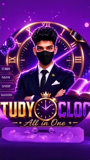 Study Clock Official Logo Reveal | Learn Something New Every Day ✨ #factverse