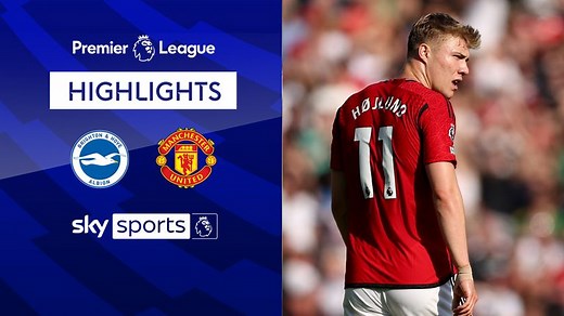 Brighton 0-2 Manchester United | Premier League highlights