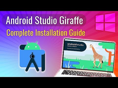 how to install android studio giraffe