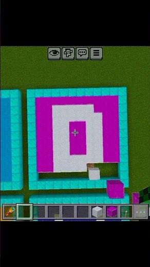 Minecraft Satisfying Falling Concrete Powder: Alphabet D