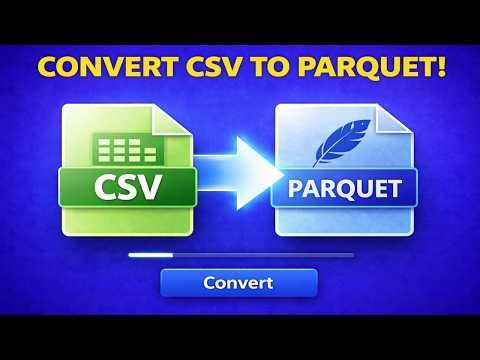 How to Convert CSV to Parquet in Seconds (Free Desktop App)