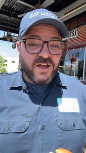 I stopped by Dinosaur BBQ to check out what they’re bringing to this year’s Taste of Syracuse—and trust me, you’re gonna want this.They’re serving up a smoked pulled chicken thigh sandwich, topped with their bold K-Pow BBQ sauce, a house pickle, and stacked on a soft potato bun. And yep—it’s just $2 for the sample.It’s meaty, smoky, sweet, and has that perfect crunch from the pickle. When you hit the Taste of Syracuse this Friday and Saturday (June 6–7), make sure you stop by and grab one… or te