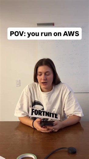 wish my work ran on AWS @megbaniewicz | Morning Brew