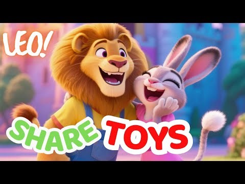 Leo Learns Sharing | Sharing Toys Story