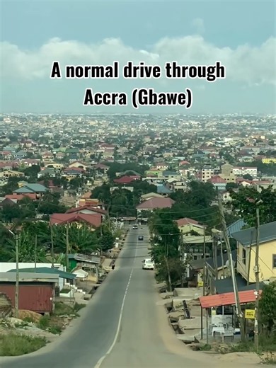 Driving Through Gbawe, Accra 🇬🇭 | See What Ghana Looks Like