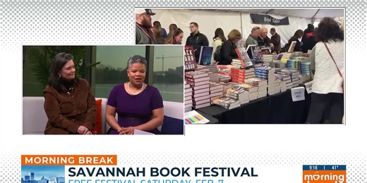 Dozens of authors appearing at Savannah Book Festival