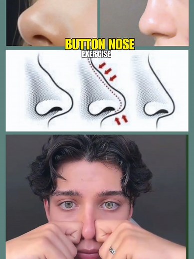 Daily Slim Button Nose Exercise for a Refined Look