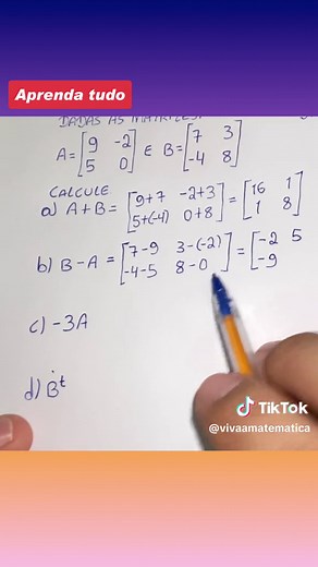 Operações com Matrizes: Soma, Subtração e Multiplicação
