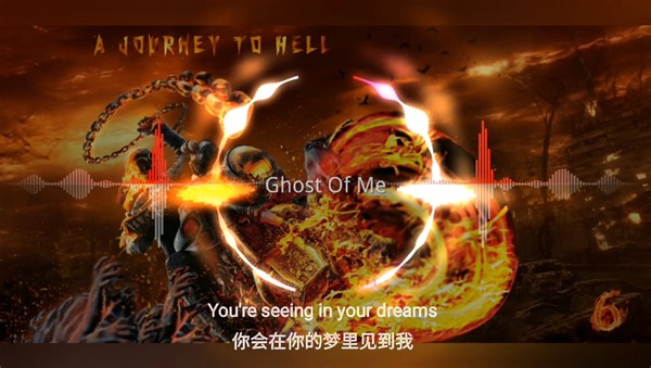 【动态音乐】Ghost of Me！爆燃歌曲！中英字幕！