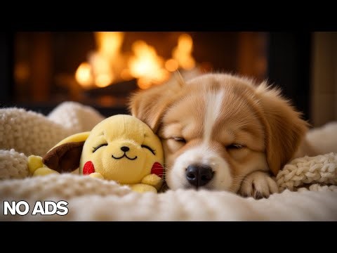 12 HOURS of Soothing Music for Dogs 🐶 Calm Anxiety 💖 Gentle Sleep Aid & Puppy Comfort 🐾