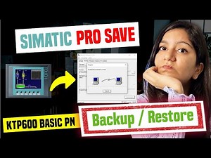 Siemens KTP600 Basic PN – Upload & Download (Backup & Restore) HMI Program | Step-by-Step Guide