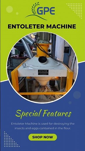 Entoleter Machine for Grain Disinfection | High-Speed Impact Cleaner by Grainpulses