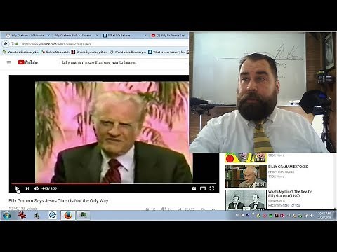 The Truth About Billy Graham #billygraham #billygrahamquotes #falsepreachers #falsepreacher #truth