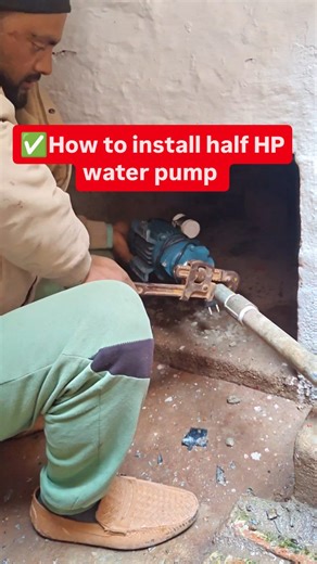 Salman Warsi on Instagram: "How to install Half HP water pump #viral #reels #trending #funny #waterpump"