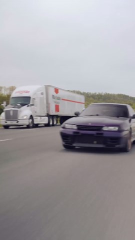 The Genius Driver with His R32 Before It Got Wrecked