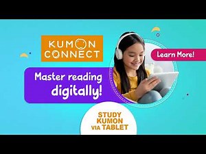 Master reading digitally with KUMON CONNECT!