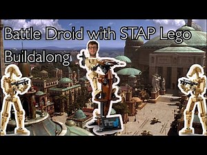 Live Now - Battle Droid with STAP Lego Buildalong #lego #legostarwars #battledroid
