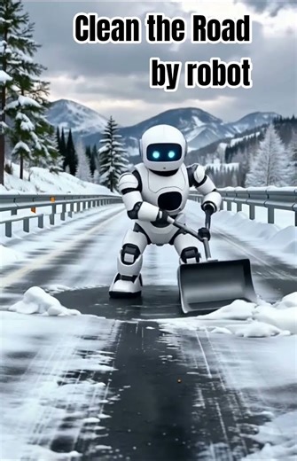 Clean the Road by robot #popularscience #robot #automobile #sciencemagazine