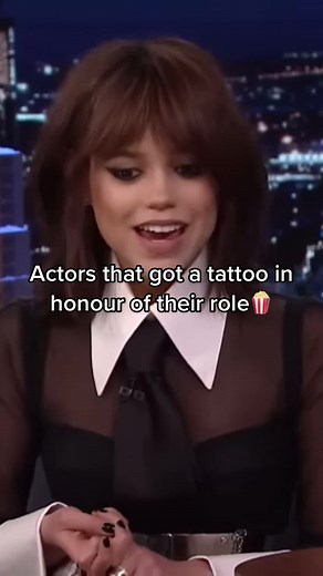 which tattoo is your favourite? #actors #actingrole #tattoos #xyzbca #foryoupage #fypp #johnnydepp #moviescenes🎬 #milliebobbybrown