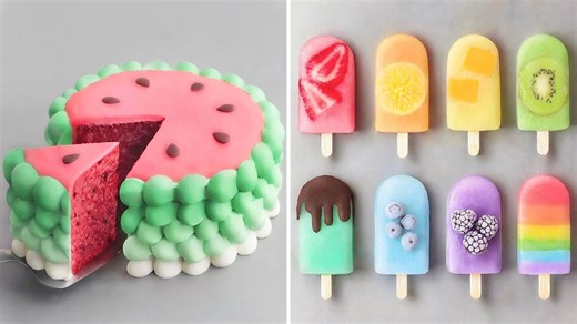 Fruit Cake Decorating Ideas Compilation 🍓🍰 | Fresh, Colorful & Satisfying Designs