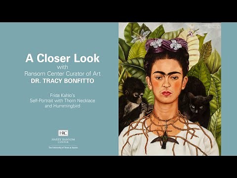 A Closer Look at Frida Kahlo's Self-Portrait with Thorn Necklace and Hummingbird