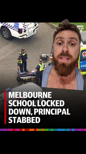 today a Melbourne school was put into lockdown after a teacher allegedly stabbed the principal. what a crazy and horrifying story. we don't know too many more details than that right now but yeah farout, just wanted to update you in case you hadn't heard and ofc wish the principal a speedy recovery! #classroom #news | Stellar Ed