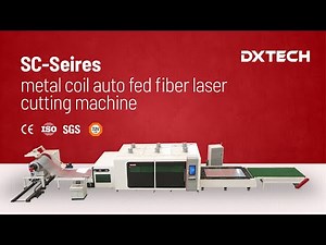 Metal Coil Auto Fed Fiber Laser Cutting Machine