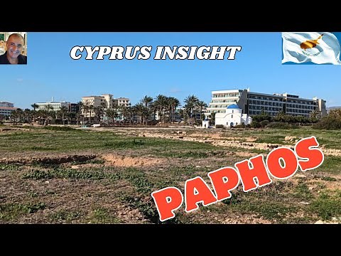 Walking in Paphos, Cyprus - What do we discover?