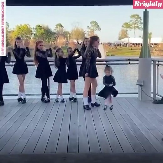 Little girl impresses with her Irish Step Dancing l GMA