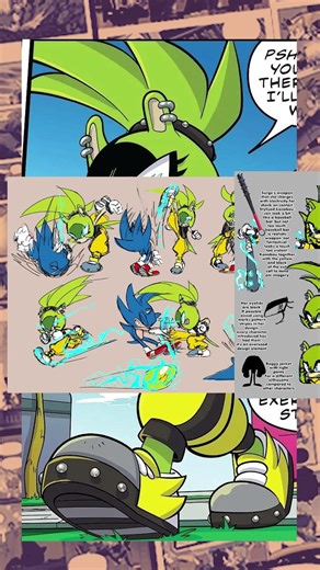 This Sonic 2 Glitch INSPIRED Surge's Design!
