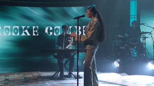 Brooke Combe on Instagram: "Had an incredible time performing ‘How Can I Tell You? (To Love Me More)’ on @jimmykimmellive last night ! 🤎✊🏽 Who tuned in??"