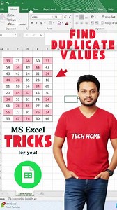 5.9K views · 24 reactions | How To Find Out Duplicate Values in Excel? 狼 #reels #excel #exceltips #excelformulas #Microsoft #computertraining #reelsfypシ #viralreel #instagram #TechHome | Tech Home | Facebook