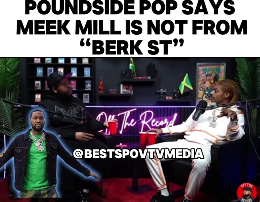 251K views · 3.6K reactions | Poundside Pop claims Meek Mill is not from 18th St / Berk St and That’s He From Another Side Of Philly ( via @offtherecordclips | Best's Point Of View TV | Facebook