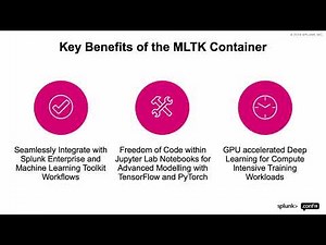Advances in Deep Learning with Splunk's MLTK, TensorFlow 2.0, PyTorch and Jupyter Notebooks
