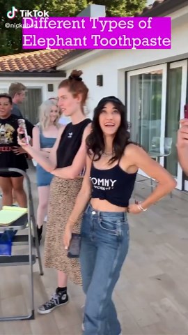 Different Types of Elephant Toothpaste !! #quickcuts #nickuhas #science #elephanttoothpaste #checkthisout #whatthissays #daviddobrik