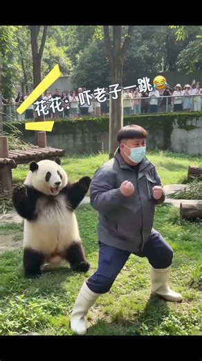 Giant Pandas in a Blossoming Paradise: A Must-Watch Adventure