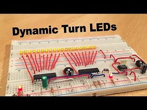 Audi Style Dynamic turn Signal LED (LM3914 & NE555)