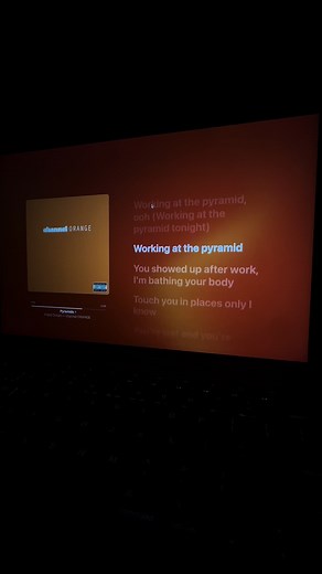 Pyramids - Frank Ocean Lyrics and Music Audio