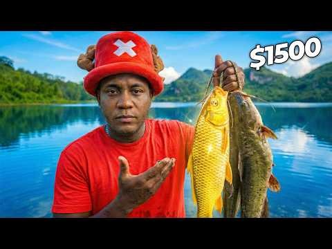 No creeras lo que capturamos en este Lago