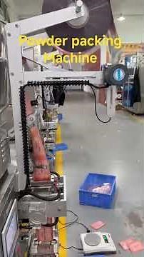 Automatic powder packing machine