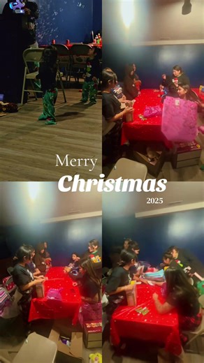 Festive Family Pajama Christmas Party Celebration