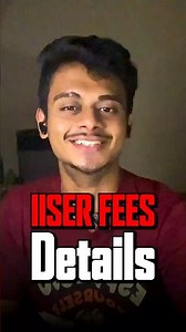 The TRUTH About IISER Fees! 💸 Is it really FREE? 🤔
