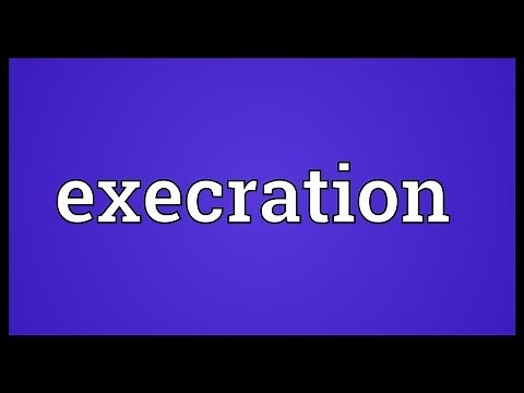 Execration Meaning